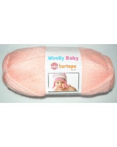 pelote 50 grammes de fil layette  WOOLLY BABY coloris saumon 232