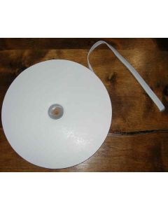 rouleau de 25 mètres élastique blanc 10 mm de large