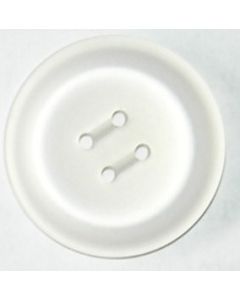 bouton plastique 28 mm réf 450737 coloris blanc