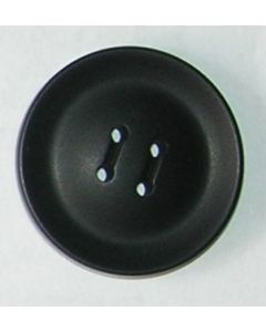 bouton plastique 28 mm réf 450737 coloris noir