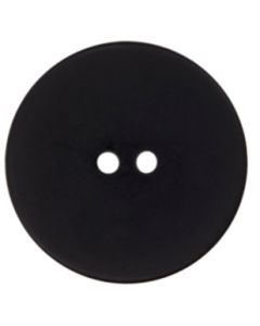 bouton knopf polyester 30 mm coloris noir