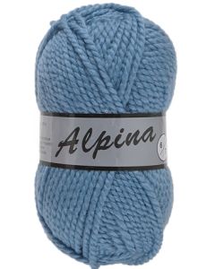 pelote 100 g Alpina6 de Lammy coloris 457 bleu