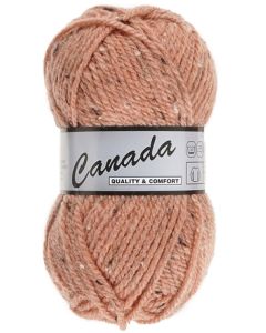 pelote 50 g canada tweed de lammy 480 orange moucheté