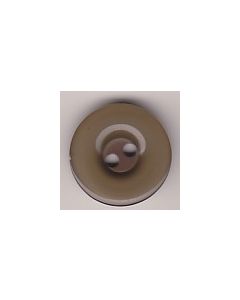 bouton polyester 18 mm réf 48627 coloris 76 terre