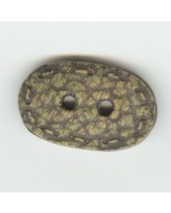Bouton ovale 36 mm - réf 49029 vert