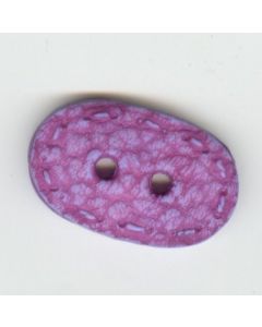 Bouton ovale 36 mm - réf 49029 violet