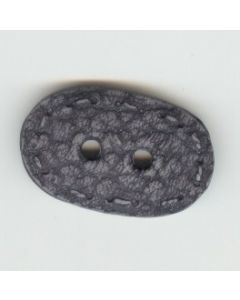 Bouton ovale 36 mm - réf 49029 gris foncé