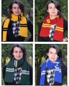 Kit tricot écharpe style Harry Potter en Canada