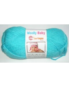 pelote 50 grammes WOOLLY BABY coloris turquoise 515