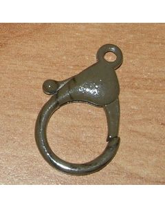 fermoir porte clé marron réf 5575