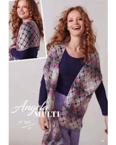 Modèle 17 du catalogue 56 - étole au crochet en kit à crocheter