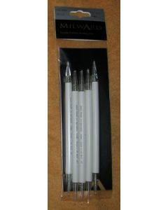 jeu de 5 aiguilles à tricoter n°10 double pointe 20 cm 