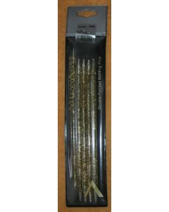 jeu de 5 aiguilles à tricoter n°7 double pointe 20 cm