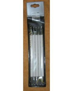 jeu de 5 aiguilles à tricoter n°9 double pointe 20 cm