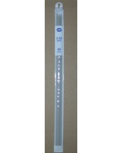 jeu de 5 aiguilles à tricoter n°3,5 double pointe - 40 cm