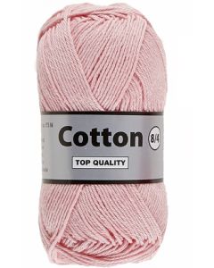 pelote 50 g Coton 8/4 coloris rose 710