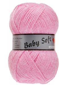 pelote 50 g Baby soft uni de Lammy 712 rose