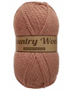 pelote 100 grammes COUNTRY WOOL coloris 730 saumon foncé