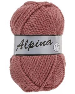 pelote 100 g Alpina6 de Lammy coloris 730 vieux rose