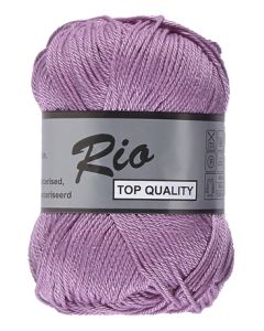 pelote de 50 g coton rio de lammy 740 lilas