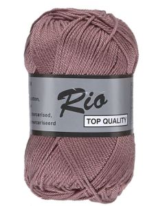 pelote de 50 g coton rio de lammy 760 marron tendre