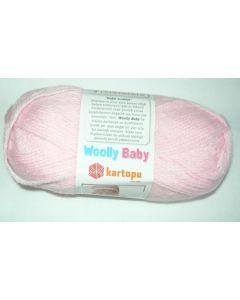 pelote 50 grammes de fil layette WOOLLY BABY coloris rose 782