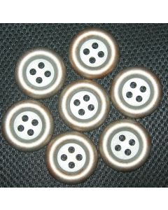 lot de 7 grands boutons plastique 39 mm