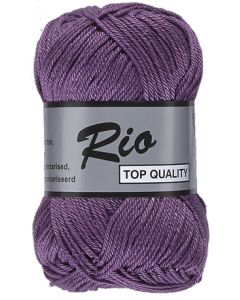 pelote de 50 g coton rio de lammy 849 violet