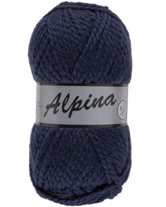 pelote 100 g Alpina6 de Lammy coloris 890 bleu marine