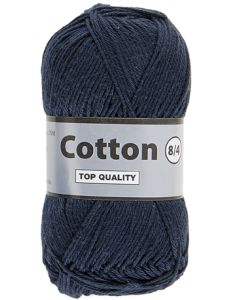 pelote 50 g Coton 8/4 coloris bleu foncé 892