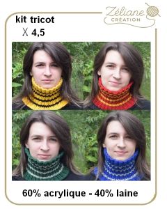 Kit tricot col style Harry Potter en Canada 