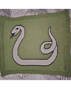 Explications téléchargeables plaid jacquard serpent en country wool