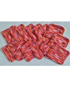 kit tricot 9421 - Tricoter 13 lingettes 100% coton