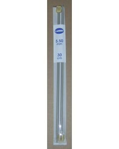 1 paire d'aiguilles à tricoter n°5,5 de 30 cm de long