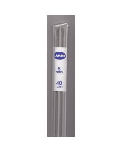 jeu de 5 aiguilles à tricoter double pointe n°5 - 40 cm de long