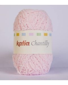 pelote 50 g CHANTILLY de katia coloris rose 38 bain 44911