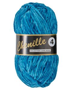 Pelote 50 grammes CHENILLE 4 coloris 517 bleu