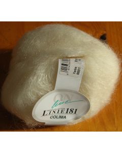 pelote 50 g COLIMA - 80 % kid mohair - coloris écru