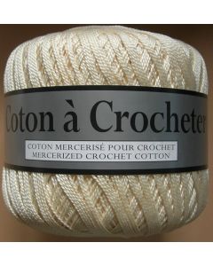 pelote de 100 g coton mercerisé n°5 ficelle