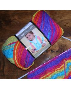 pelote 100 g DANCING BABY coloris multicolore 822