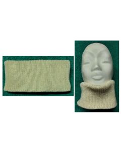 tricot disponible 9609 - col roulé taille 10 ans coloris écru - 100 % acrylique
