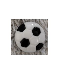 bouton layette ballon foot 14 mm noir