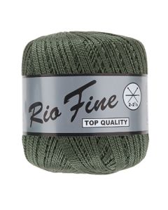 pelote 50 g coton mercerisé RIO FINE coloris 072 vert
