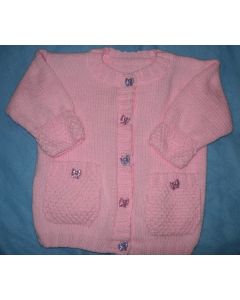 Explications téléchargeables gilet fille en numero1 - 2 à 8 ans