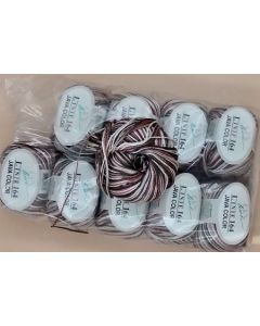 destockage lot de 10 pelotes de 50 grammes Java color