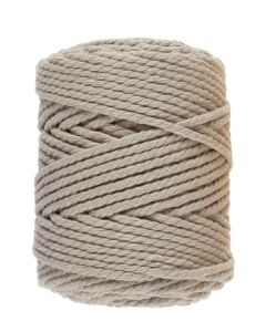 250 g de fil pour macram&eacute; - n&deg;8 - diam&egrave;tre 3 mm - coloris 791 ficelle