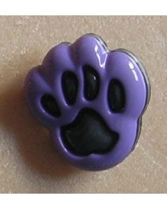 bouton layette 12 mm patte coloris violet