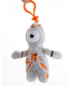 Porte clés peluche de la mascotte des JO de Londres 2012