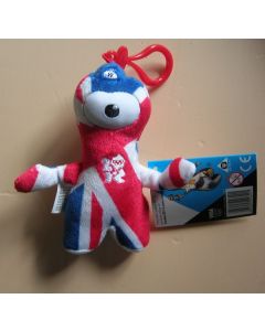 Porte clés peluche de la mascotte des jeux paralympiques de Londres 2012