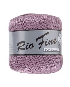 pelote 50 g coton mercerisé RIO FINE coloris 064 lilas